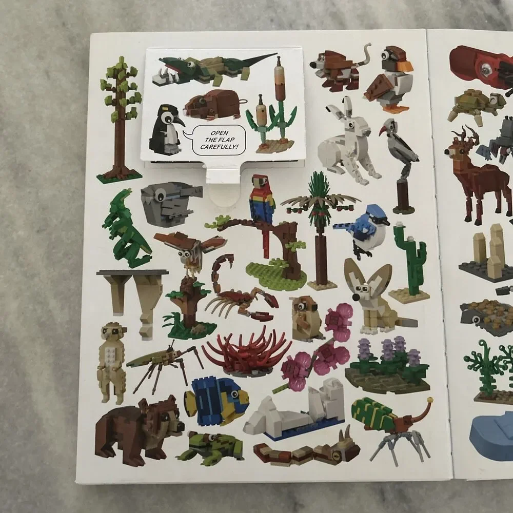Lego Super Nature Book: Incl. 4 Exclusive Lego Mini Models Mixed Media Product
